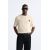 Zara Футболка с круглым вырезом и короткими рукавами, Цвет: Белый, Размер: S (US S), изображение 2