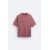 Zara Футболка с поднятым слоганом , Цвет: Розовый, Размер: S (US S), изображение 6