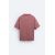 Zara Футболка с поднятым слоганом , Цвет: Розовый, Размер: S (US S), изображение 7