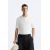 Zara Рубашка из ребристого трикотажа , Цвет: Белый, Размер: M (US M)