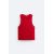 Zara Майка с рифленым узором , Цвет: Красный, Размер: S (US S), изображение 6