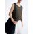 Zara Майка с ребристым узором , Цвет: Коричневый, Размер: S (US S), изображение 6