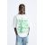 Zara Футболка с принтом лозунга , Цвет: Белый, Размер: S (US S), изображение 2