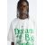Zara Футболка с принтом лозунга , Цвет: Белый, Размер: S (US S), изображение 5