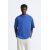 Zara Мягкая футболка с лозунгами , Цвет: Синий, Размер: S (US S), изображение 2