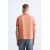 Zara Футболка с контрастной вышивкой , Цвет: Оранжевый, Размер: S (US S), изображение 3