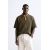Zara Футболка с текстурой , Цвет: Зеленый, Размер: S (US S), изображение 2