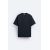 Zara Фактурированная футболка , Цвет: Синий, Размер: S (US S), изображение 7