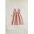 Zara Timelesz - платье из полосатого льняного смеси , Цвет: Розовый, Размер: 1½ лет (86 см), изображение 3