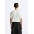 Zara Трикотажная футболка из вискозного смесового материала, Цвет: Белый, Размер: S (US S), изображение 3