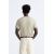 Zara Трикотажная футболка из вискозного смесового материала, Цвет: Зеленый, Размер: L (US L), изображение 3
