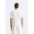 Zara Вязанная футболка из вискозного смесового материала, Цвет: Белый, Размер: S (US S), изображение 3