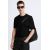 Zara Трикотажная футболка из вискозно-хлопковой смеси, Цвет: Черный, Размер: S (US S), изображение 5