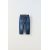 Zara Джинсы с эластичным поясом и застежкой на пуговицу спереди, Цвет: Синий, Размер: 9-12 месяцев (80 см)