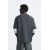 Zara Потертая футболка с лозунгами , Цвет: Металлик, Размер: L (US L), изображение 3