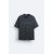 Zara Потертая футболка с лозунгами , Цвет: Металлик, Размер: L (US L), изображение 6