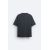 Zara Потертая футболка с лозунгами , Цвет: Металлик, Размер: L (US L), изображение 7