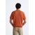 Zara Вязаная футболка с карманом , Цвет: Оранжевый, Размер: M (US M), изображение 3