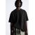 Zara Расслабленная футболка с разрывами , Цвет: Серый, Размер: XL (US XL), изображение 5