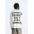 Zara Футболка с лозунгом , Цвет: Белый, Размер: S-M (US S-M), изображение 3