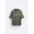 Zara Футболка с принтом лозунга , Цвет: Серый, Размер: XL (US XL), изображение 6