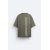 Zara Футболка с принтом лозунга , Цвет: Серый, Размер: XL (US XL), изображение 7