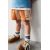 Zara Полосатые кёрликовые шорты бермуды , Цвет: Оранжевый, Размер: 1½ лет (86 см), изображение 6