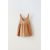 Zara Платье-фартук с текстурой , Цвет: Бежевый, Размер: 1½ лет (86 см), изображение 2