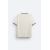 Zara Футболка с круглым вырезом и короткими рукавами с сохраненным старинным принтом, Цвет: Бежевый, Размер: S (US S), изображение 8