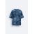 Zara Абстрактная печатная толстовка , Цвет: Синий, Размер: S (US S), изображение 8