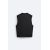 Zara Женский топ свободного кроя с круглым вырезом, Цвет: Черный, Размер: M (US M), изображение 2
