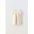 Zara Платье с контрастным текстурным узором , Цвет: Бежевый, Размер: 1½ лет (86 см), изображение 2