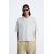Zara Укороченная футболка свободного кроя , Цвет: Серый, Размер: M (US M), изображение 2