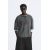Zara Вышитая трикотажная футболка , Цвет: Серый, Размер: S (US S), изображение 2