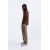 Zara Толстовка extra heavy weight t-shirt с прямым кроем, изготовленная из плотного хлопкового материала, Цвет: Пурпурный, Размер: S (US S), изображение 4