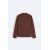 Zara Толстовка extra heavy weight t-shirt с прямым кроем, изготовленная из плотного хлопкового материала, Цвет: Пурпурный, Размер: S (US S), изображение 8