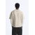 Zara Изношенная футболка с лозунгом , Цвет: Телесный, Размер: M (US M), изображение 3