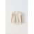 Zara Футболка с цветочным узором и оборками , Цвет: Бежевый, Размер: 1½ лет (86 см), изображение 5