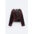 Zara Футболка с текстурой сетчатого вязания , Цвет: Черный, Размер: S-M (US S-M), изображение 7