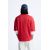 Zara Принтованная толстовка с лозунгом , Цвет: Красный, Размер: S (US S), изображение 3