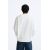Zara Рубчатая футболка с начесом , Цвет: Белый, Размер: L (US L), изображение 3