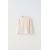 Zara Футболка второй кожи с ребристым эффектом , Цвет: Розовый, Размер: 1½ лет (86 см)