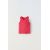 Zara Топ с ребристым узором и цветочным узором , Цвет: Красный, Размер: 1½ лет (86 см)