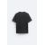Zara Футболка с принтом slogan print knit , Цвет: Серый, Размер: M (US M), изображение 7