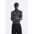 Zara Свитер с логотипом , Цвет: Серый, Размер: M (US M), изображение 2