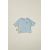Zara Timelesz - футболка из льняно-хлопковой смеси с окраской гармент-дай. , Цвет: Синий, Размер: 1½ лет (86 см)