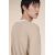 Zara Футболка с отделкой стежкой "топ-стич" - лимитированное издание , Цвет: Бежевый, Размер: S (US S), изображение 3