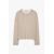 Zara Футболка с отделкой стежкой "топ-стич" - лимитированное издание , Цвет: Бежевый, Размер: S (US S), изображение 4