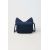 Zara Сумка через плечо из бархата с декоративным бантом , изображение 4