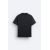 Zara Футболка faded reverse-effect t-shirt , Цвет: Металлик, Размер: L (US L), изображение 6